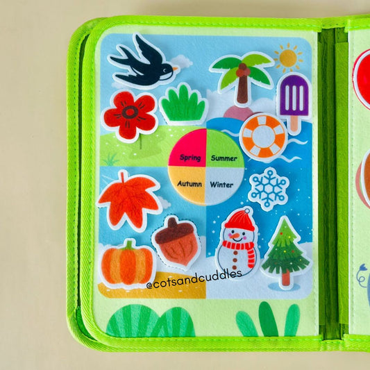 Jungle Felt Book for Kids