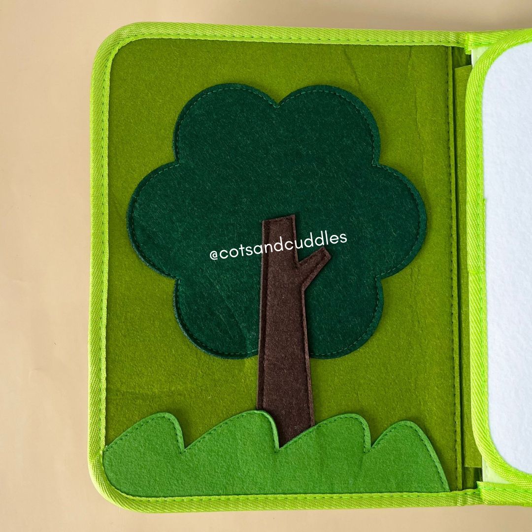 Jungle Felt Book for Kids