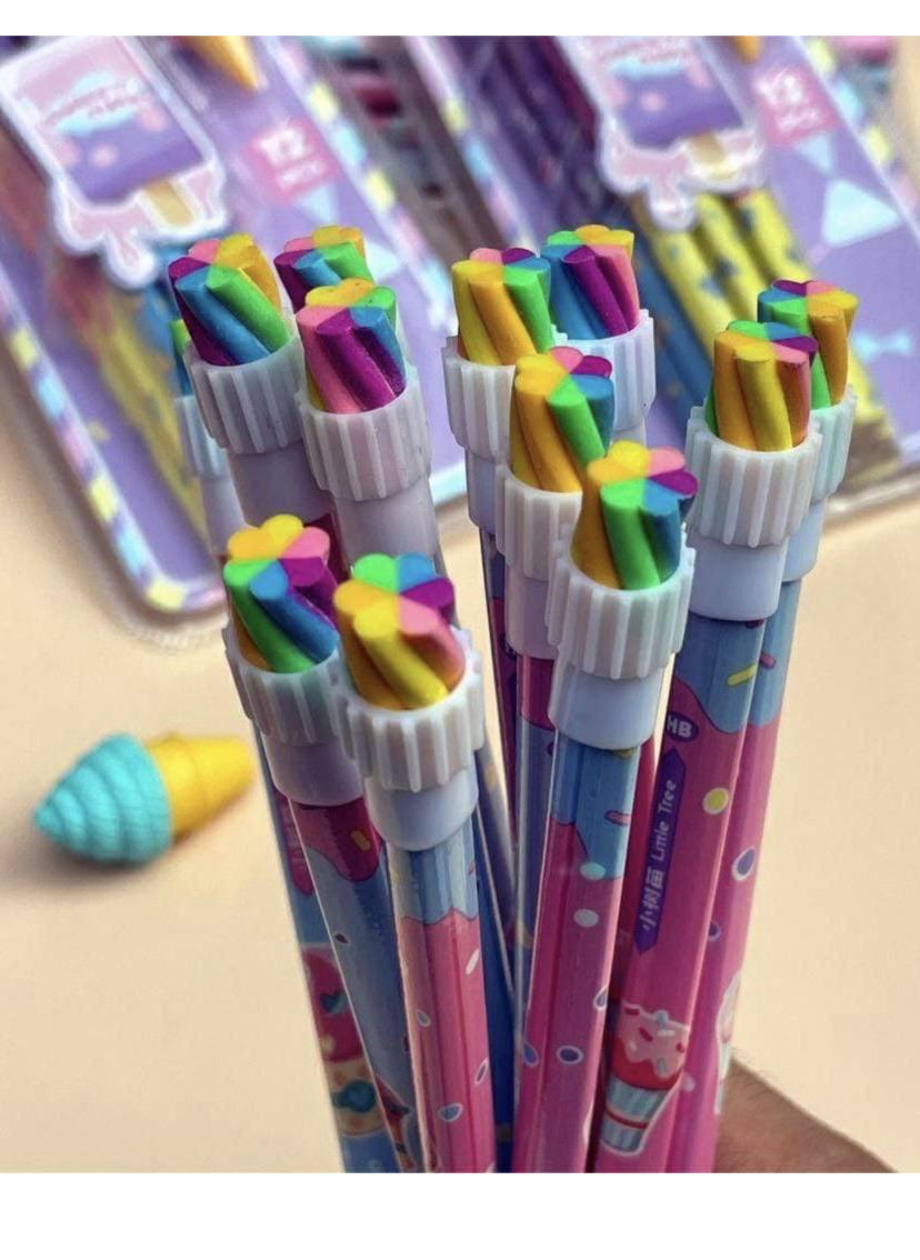 Sweet time wooden pencil