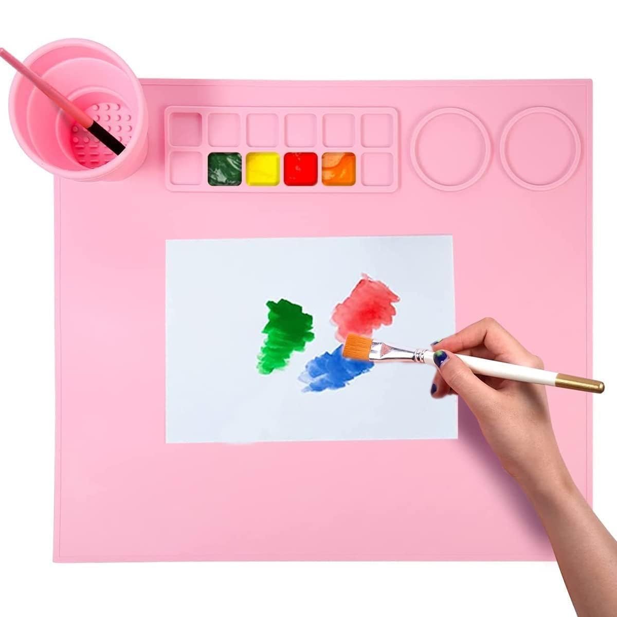 Silicone Painting Mat for Kids Mess Free for Crafts