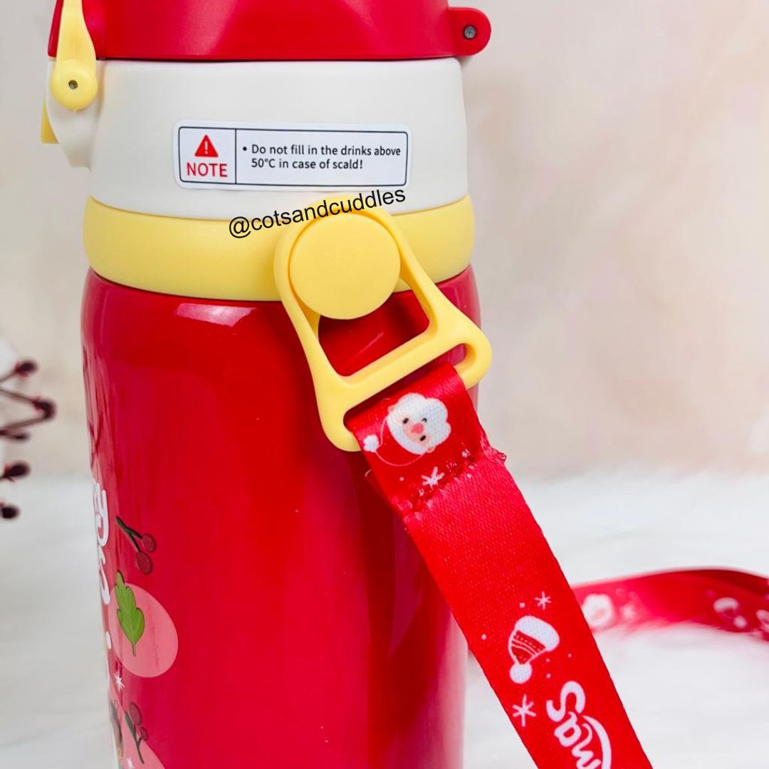 christmas water bottle 450ml