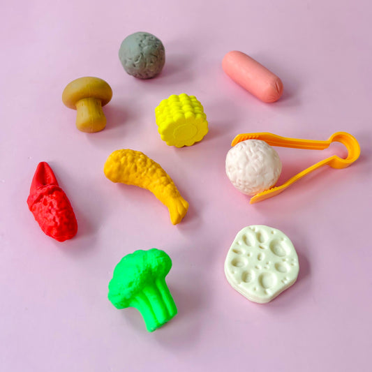 Sushi Bowl Eraser for Kids