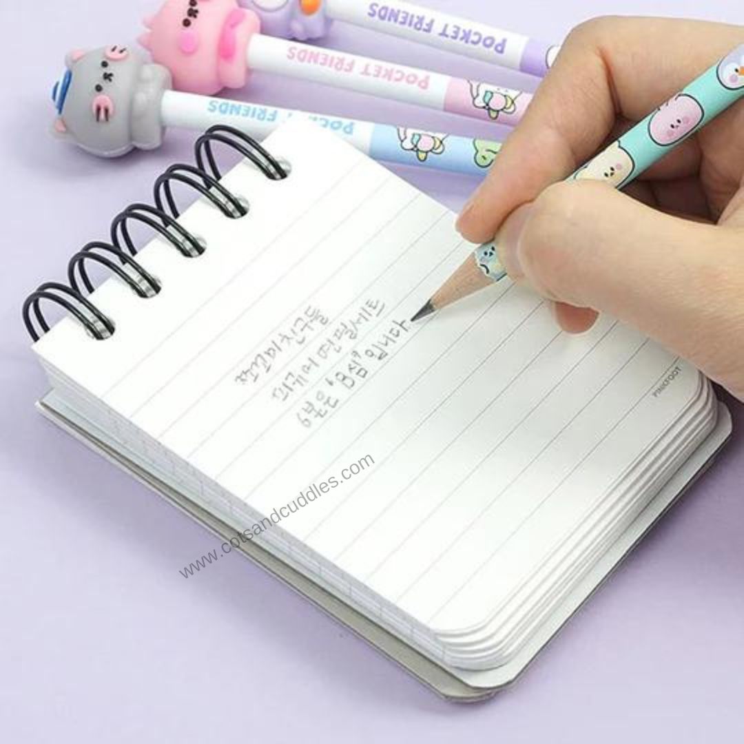 cute animal topper pencil