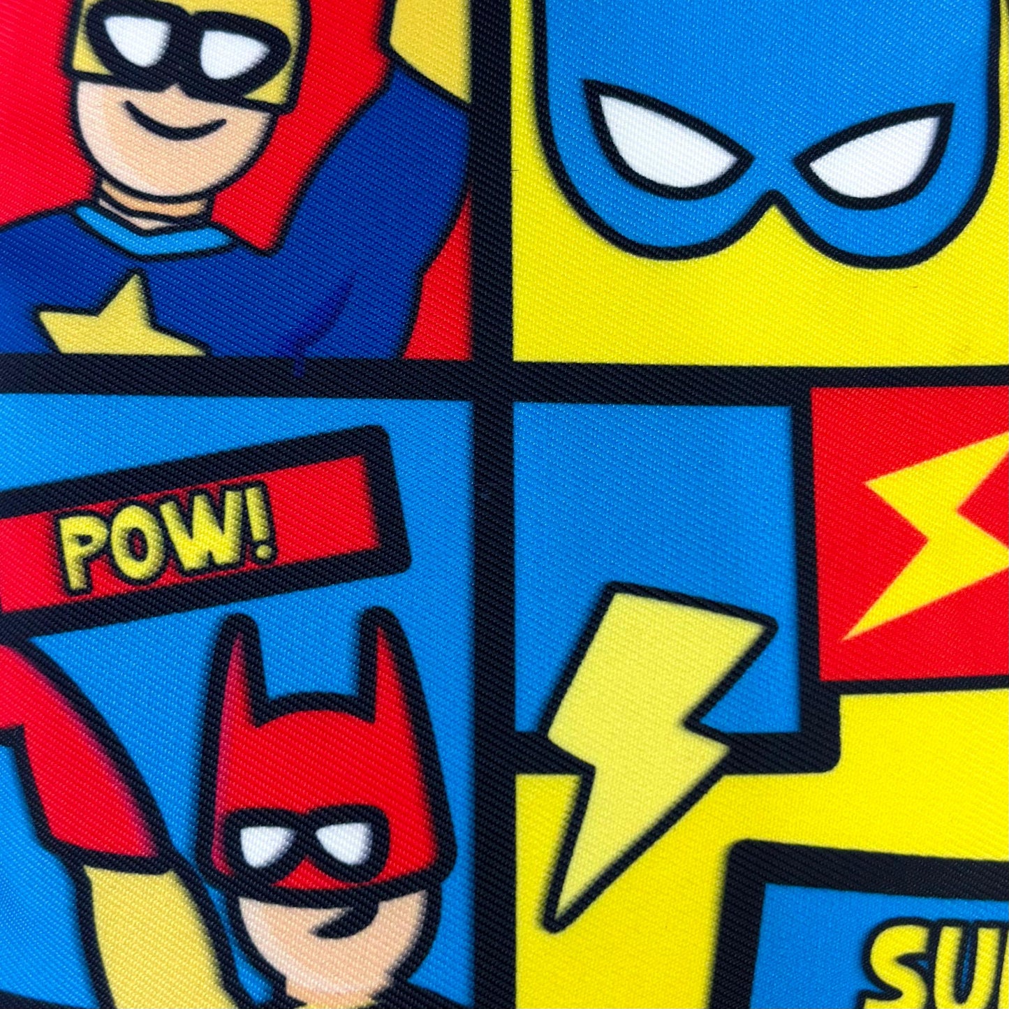 The Superhero Print Crossbody Bag for Kids