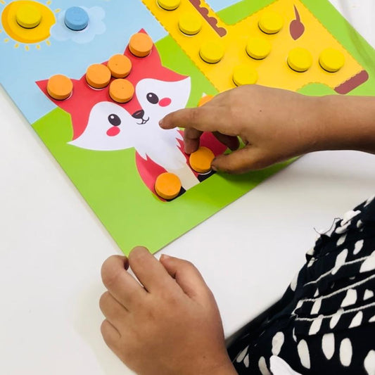 Cots and Cuddles Magnetic Dot Art ??Jungle Playset