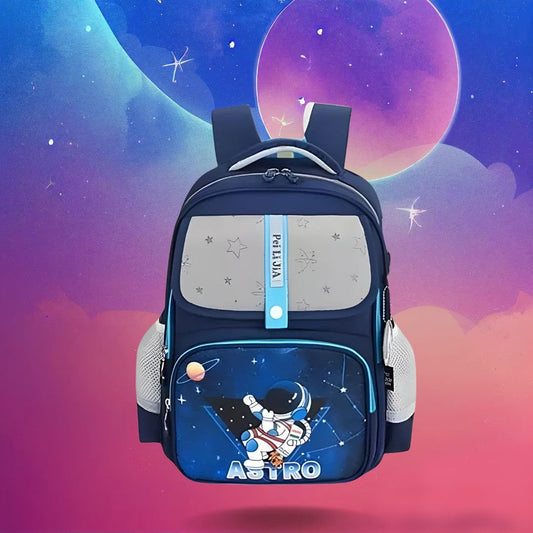 Premium Quality Large Capacity Animal/Mermaid/Space Printed School Backpack