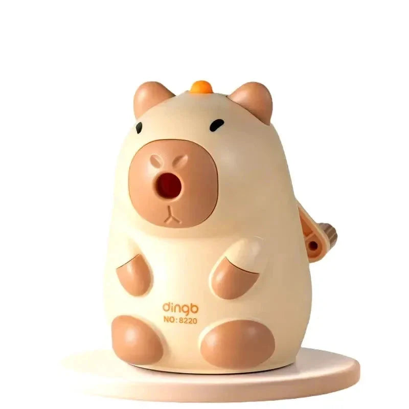 Capybara Design Manual Pencil Sharpener for Kids