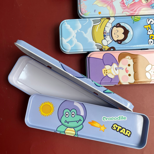 Cartoon Metal Pencil Case