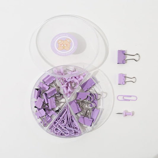 Office Clip & Pin Set – Multi-Size Organizer