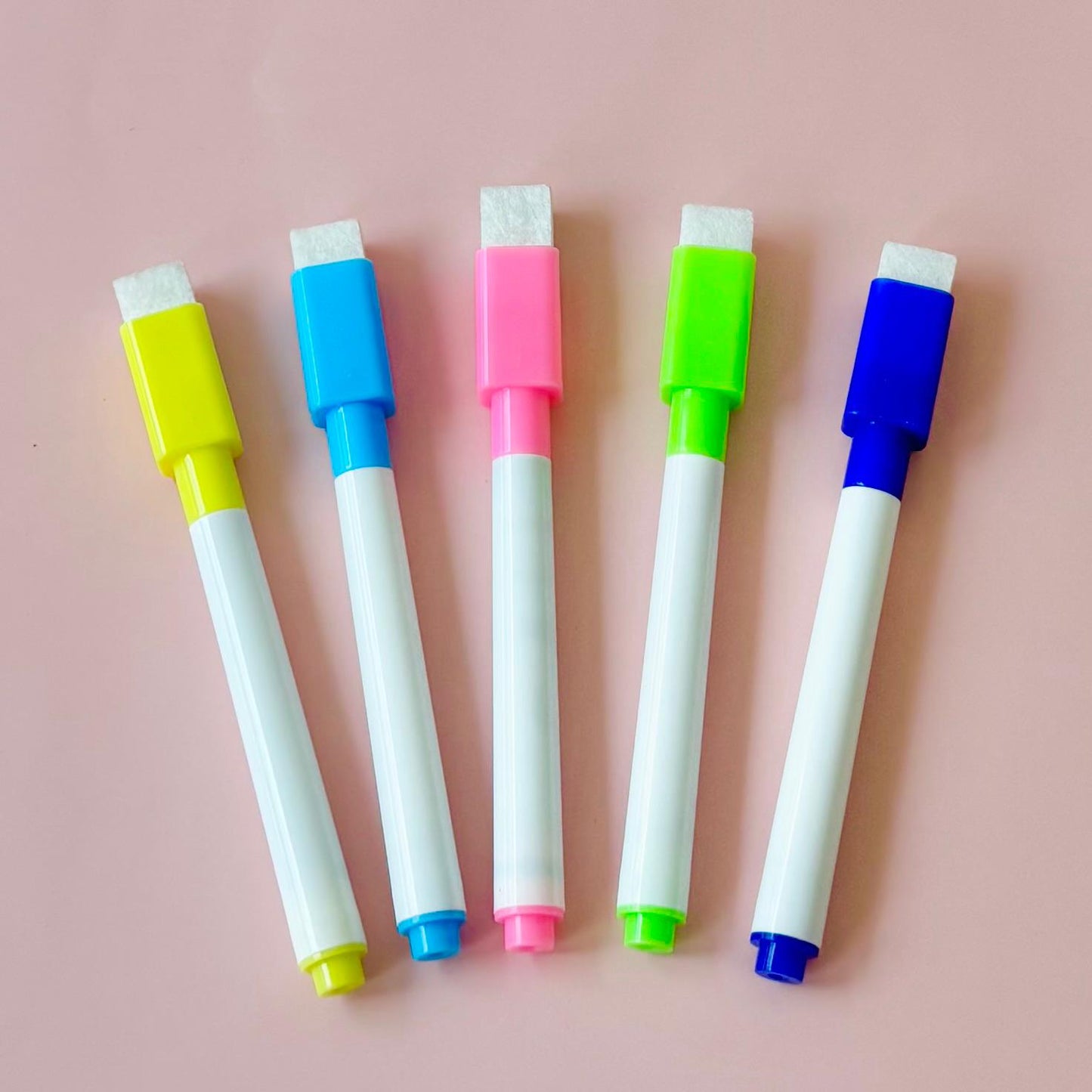 Pack of 8 | Cots and Cuddles Animal Design Write and Wipe Board for Kids