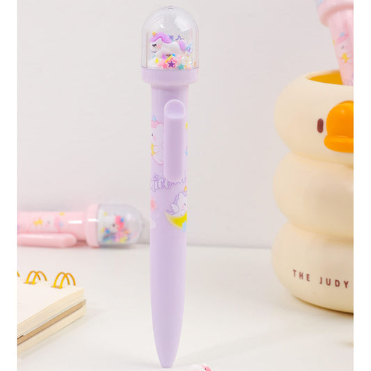 Unicorn Topper Gel Pen – 0.35mm Pastel Writing Pen