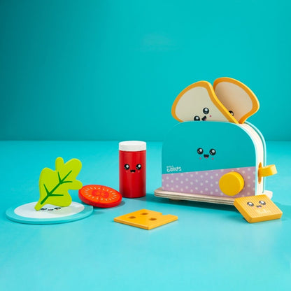 Pretend Play Toaster Set for Kids