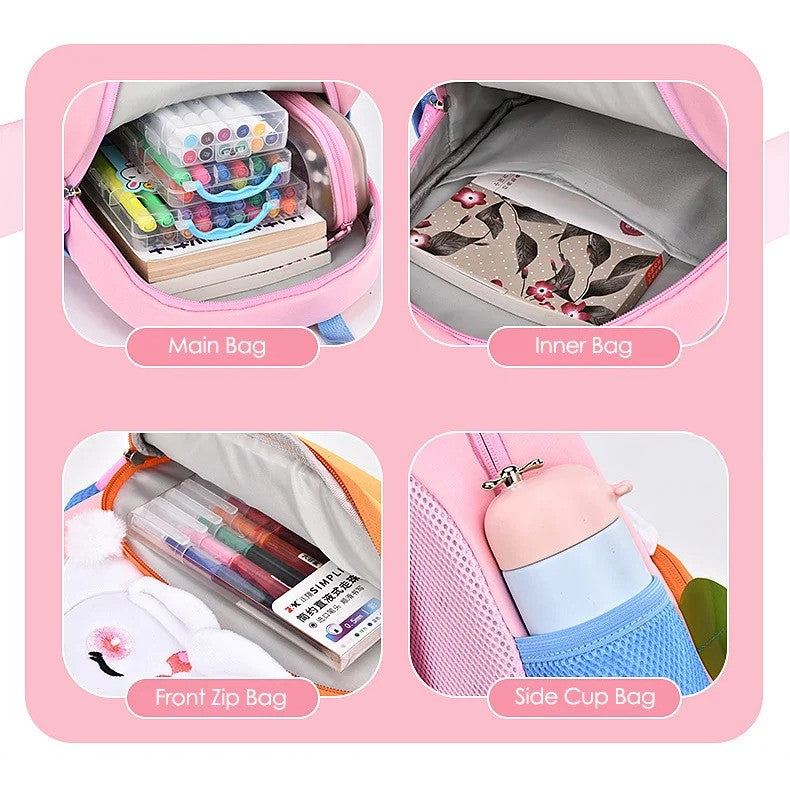 Rabbit Carrot Design Backpack