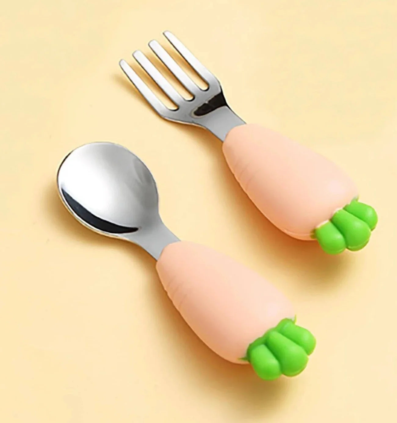 carrot design cutlery set