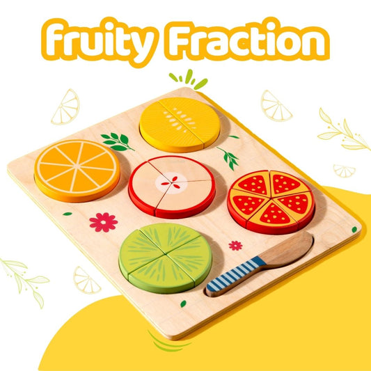 Pretend Play Fruit Fraction for Kids