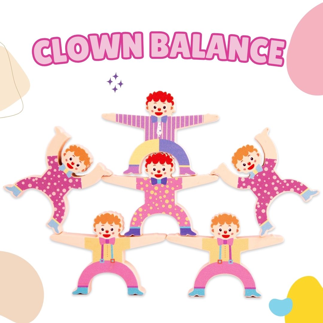 Pretend Play Clown Balance for Kids