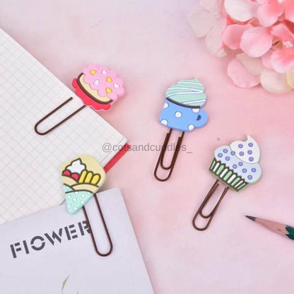 3pc Cute Silicone Bookmark (Random Design)