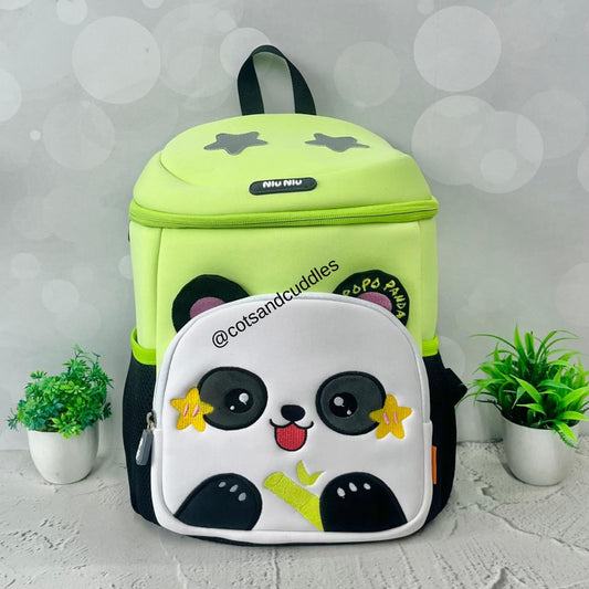 Adorable Panda Design Kindergarten Backpack for Kids