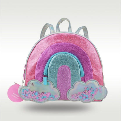3D Design Backpack with Front Pocket for Kids (Rainbow)