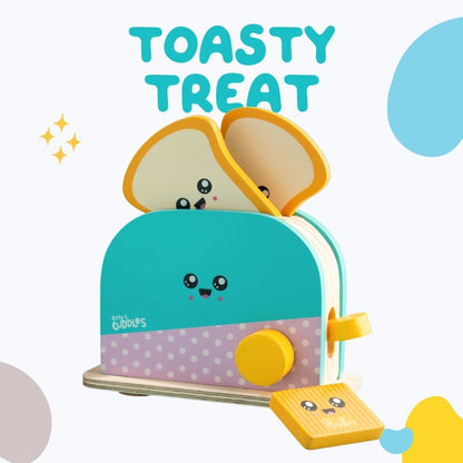 Pretend Play Toaster Set for Kids