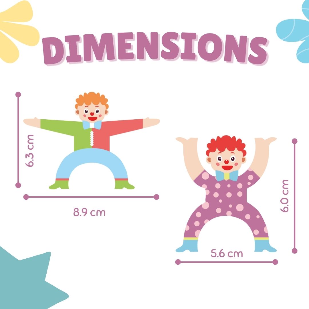 Pretend Play Clown Balance for Kids