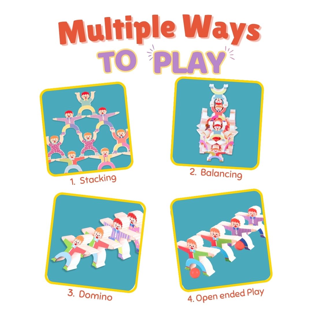 Pretend Play Clown Balance for Kids