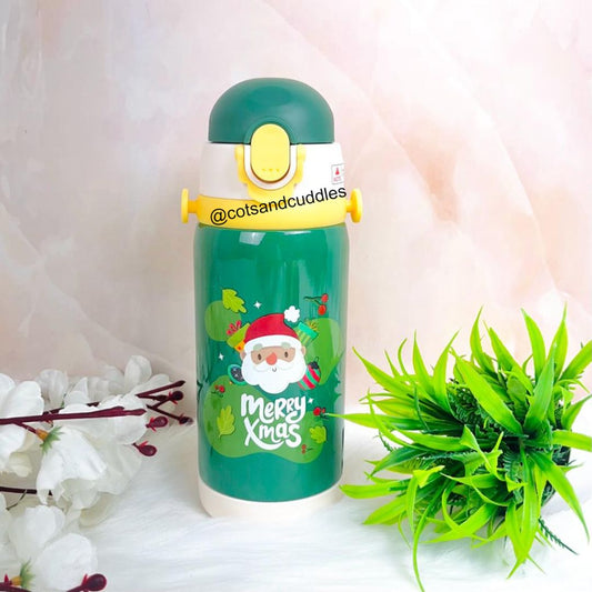christmas water bottle 450ml