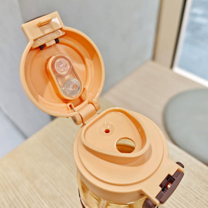 Animal Themed 600ml Water Bottle for Kids