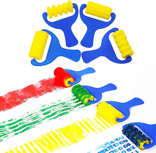 Amazing sponge paint brush set For Kids