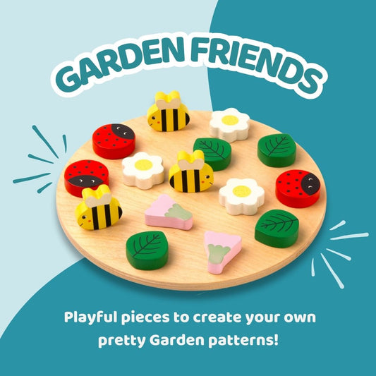 Wooden Garden Friends
