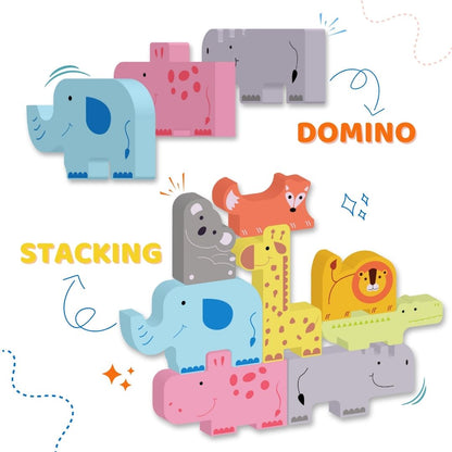 Wooden 8pc Animal for Kids