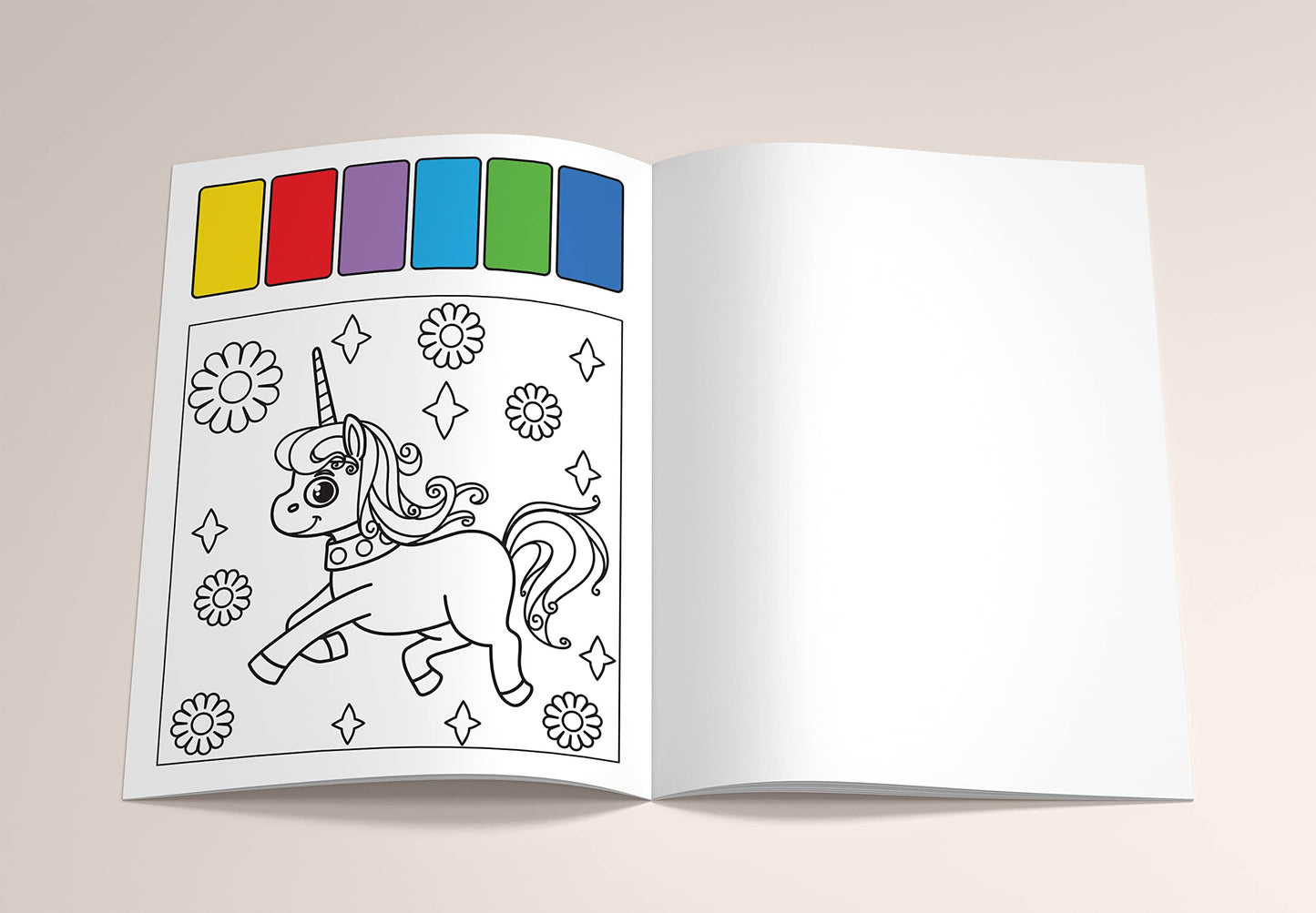 Doodle Delights: Compact Drawing Book with 6-Color Strip and Paintbrush (Zoo)