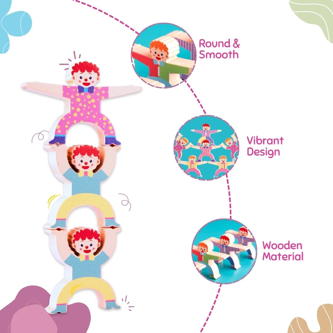 Pretend Play Clown Balance for Kids
