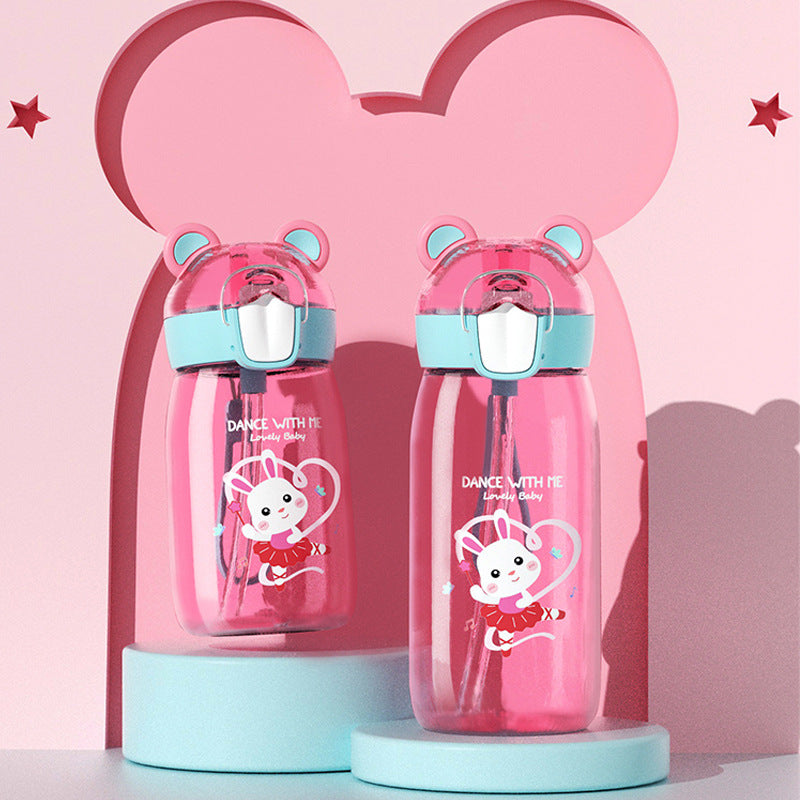 Cute Ear Water Bottle for Kids - (400ml)