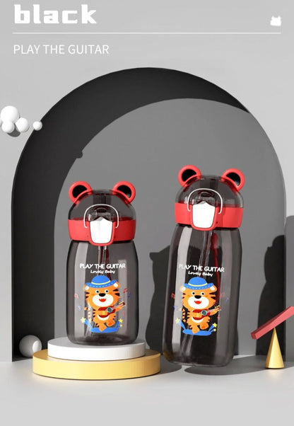 Cute Ear Water Bottle for Kids - (400ml)
