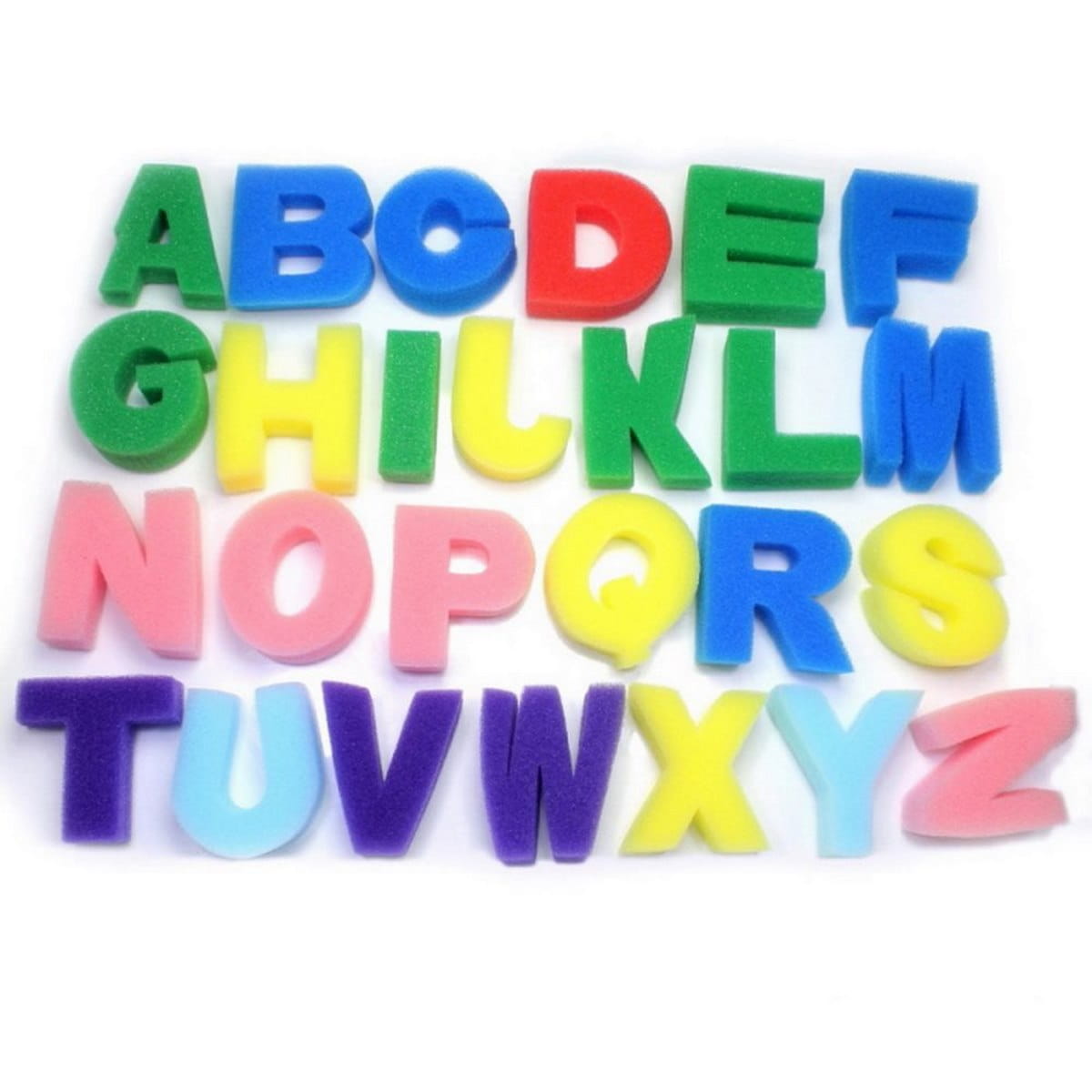 26pc Alphabet Sponge For Preschool Kids Art & Craft