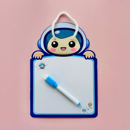 Cots and Cuddles Animal Design Write and Wipe Board for Kids (1pc)