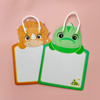 Cots and Cuddles Animal Design Write and Wipe Board for Kids (1pc)