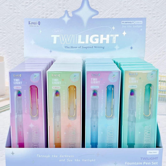 Twilight Gradient Fountain Pen Set