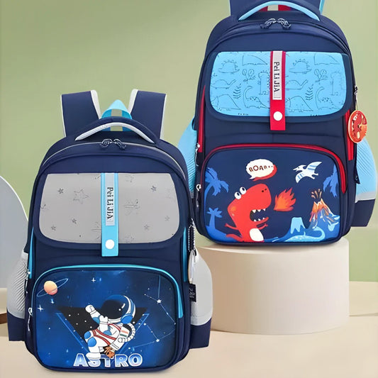 Premium Quality Large Capacity Animal/Mermaid/Space Printed School Backpack