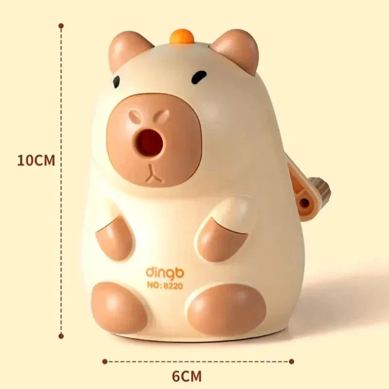 Capybara Design Manual Pencil Sharpener for Kids