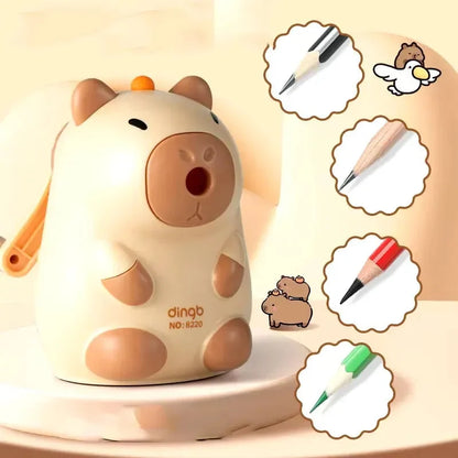 Capybara Design Manual Pencil Sharpener for Kids