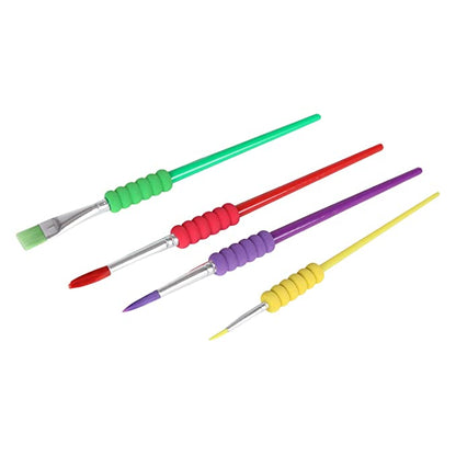4Pcs Soft Grip Artist Paint Brush