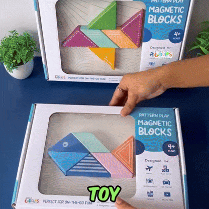 Wooden Magnetic Whale for Kids