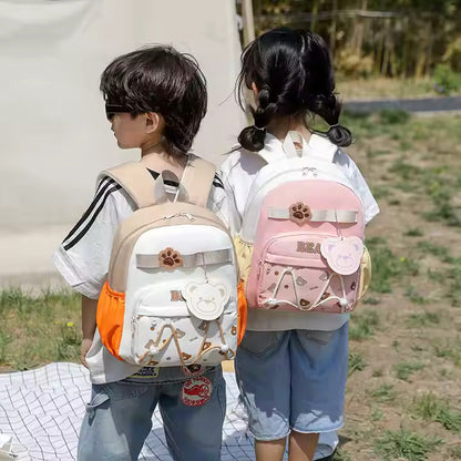 Bear Laces Design Backpack For Kids