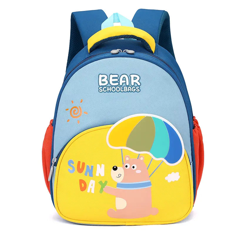 Bear Design School Backpack For Kids