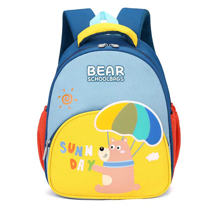Bear Design School Backpack For Kids