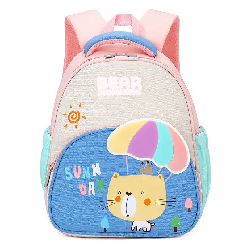 Bear Design School Backpack For Kids