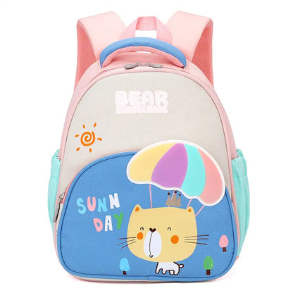 Bear Design School Backpack For Kids