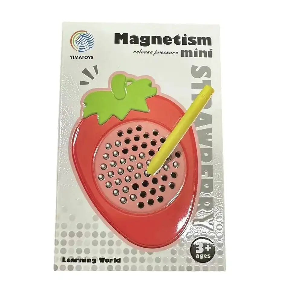 Mini Fruit Shaped Magnetic Pad Erasable Reusable Writing Playboard for Kids
